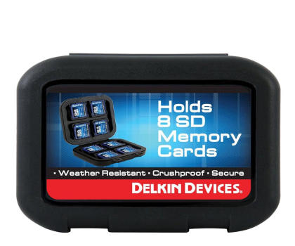 Etui na karty pamięci Delkin Devices Weather Resistant Case for 8 SD cards